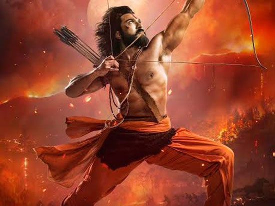 Mega Power Star Ram Charan as fiercest Alluri Sita Ramaraju
